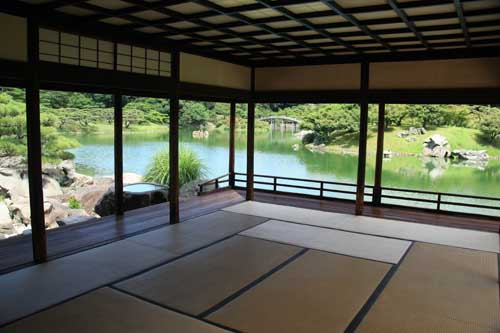 Ritsurin Koen Japanese Garden in Takamatsu