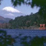 Lake Ashi and Mt Fuji in Hakone